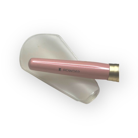 Deadstock: new Too Faced 𖠌 Teddy Bear Hair Powder Makeup Brush 𖠌 Blush Pink 𖠌 - Picture 7 of 16